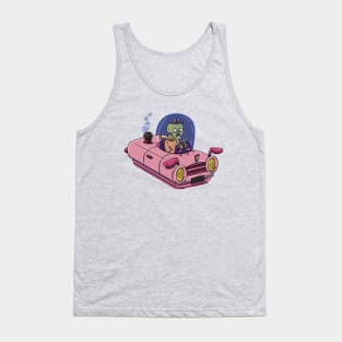 Intergalactic traffic jam Tank Top